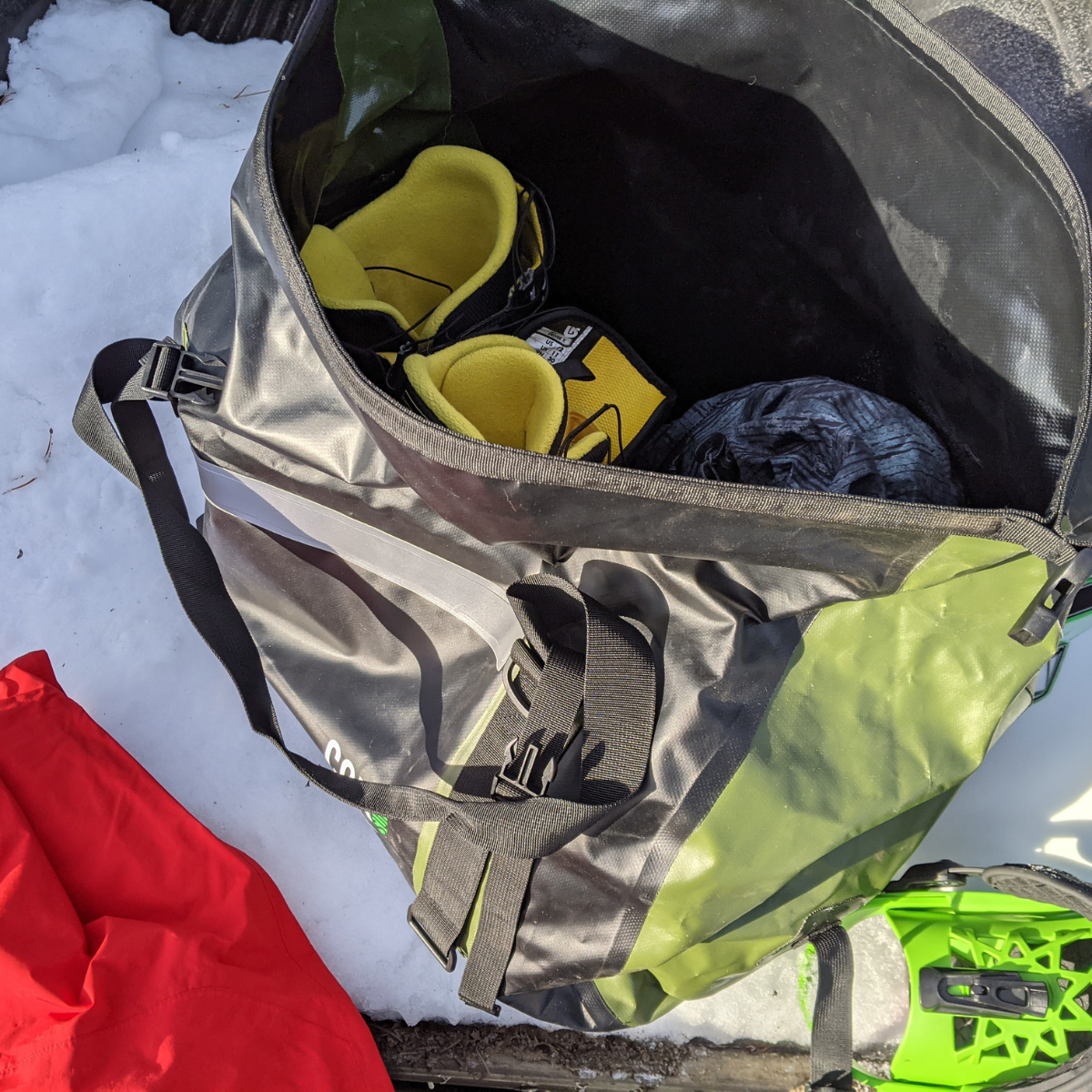 Waterproof Roll Top Dry Duffel Bag 60L 8