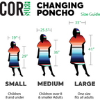 Kids Changing Towel Poncho Solid Colors 4