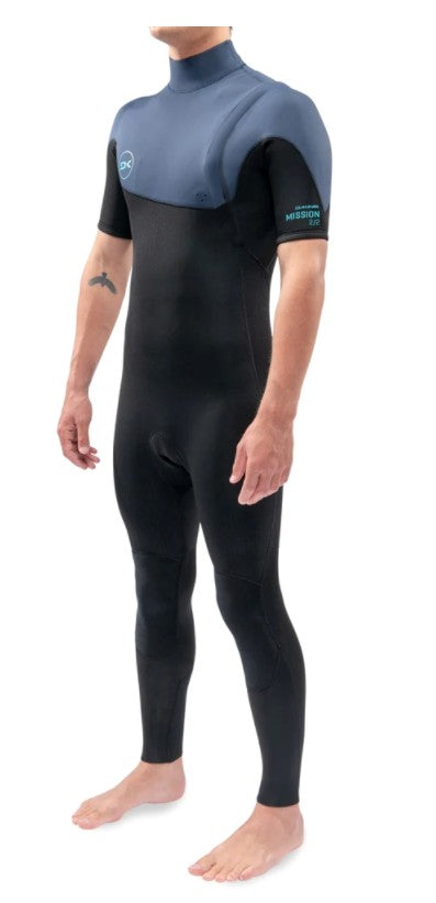 Dakine 2021 Mens Mission Zip Free Short Sleeve Full 2/2Mm