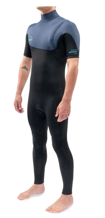 Dakine 2021 Mens Mission Zip Free Short Sleeve Full 22Mm 2