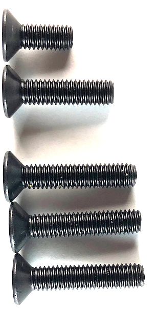 Dakine Charger 2 Ss 316 Screw Set Black