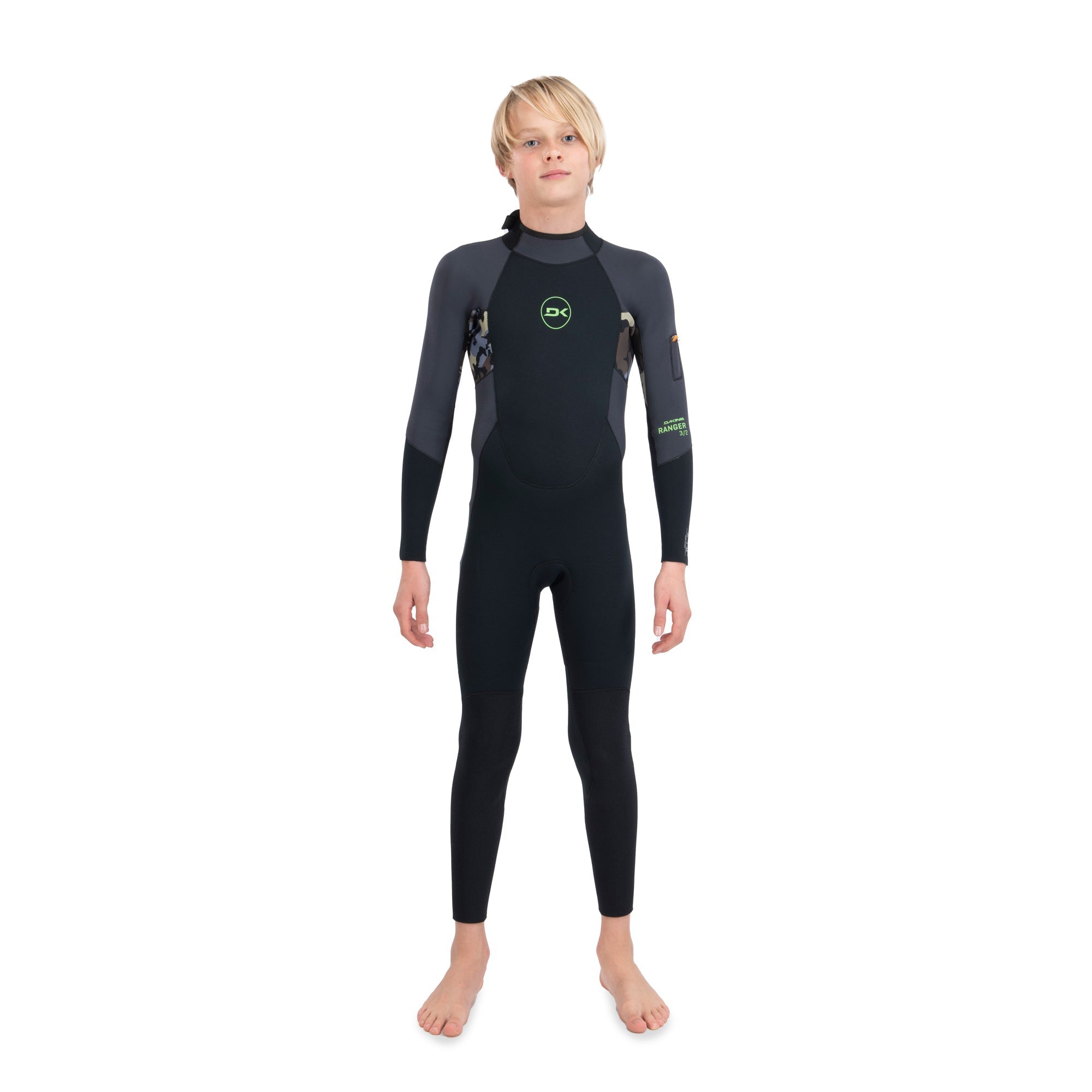 Dakine Kids Ranger Surf Hybrid Back Zip 32Mm 1