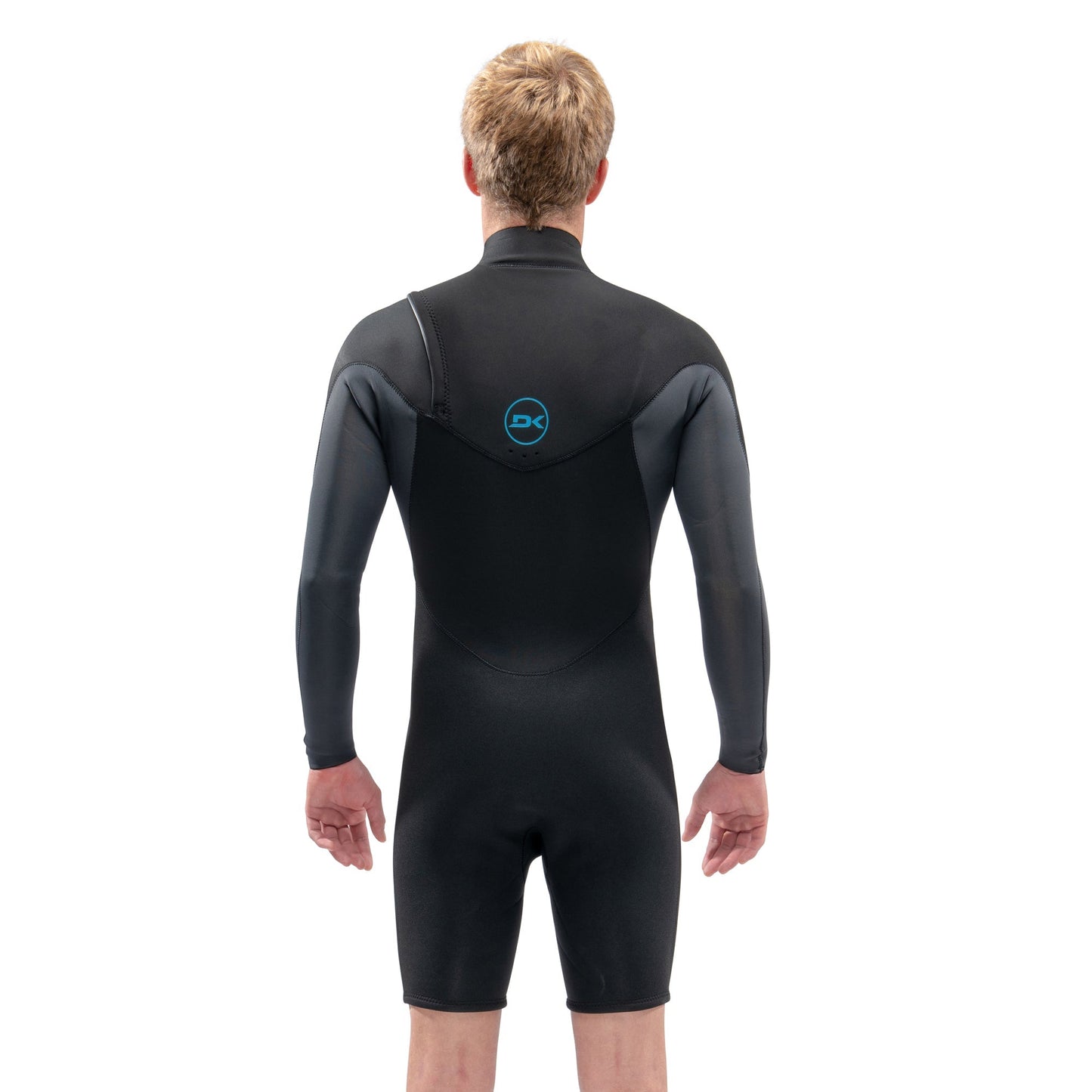 Dakine Mens Quantum Chest Zip Long Sleeve Shorty 2/2mm