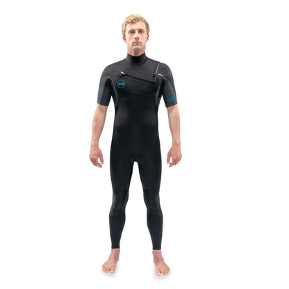 Dakine Mens Quantum Chest Zip Short Sleeve 2/2mm