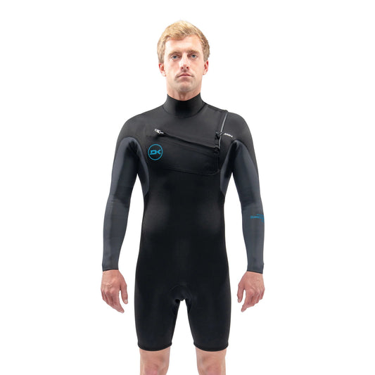 Dakine Mens Quantum L/S Chest Zip Shorty 2/2