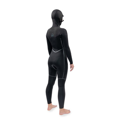 Dakine Womens Mission Chest Zip Hooded 6/5/4mm