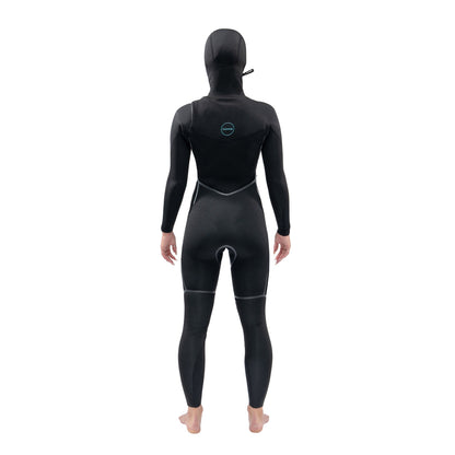 Dakine Womens Mission Chest Zip Hooded 6/5/4mm