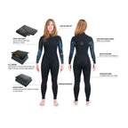 Dakine Womens Quantum Chest Zip Full 32 3