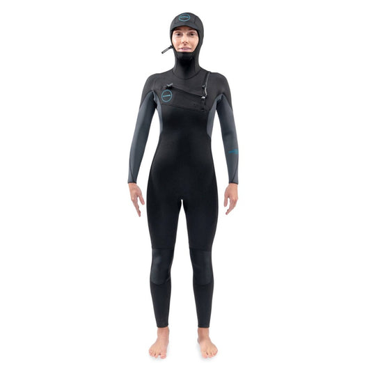 Dakine Womens Quantum Chest Zip Hooded 5/4/3mm