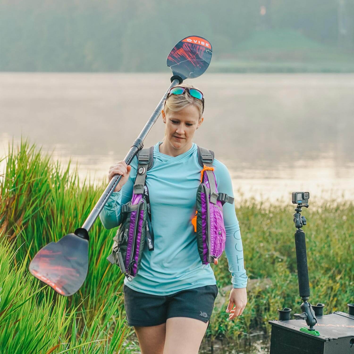 Ember Carbon Fiber Paddle 240 260Cm Adjustable 208063