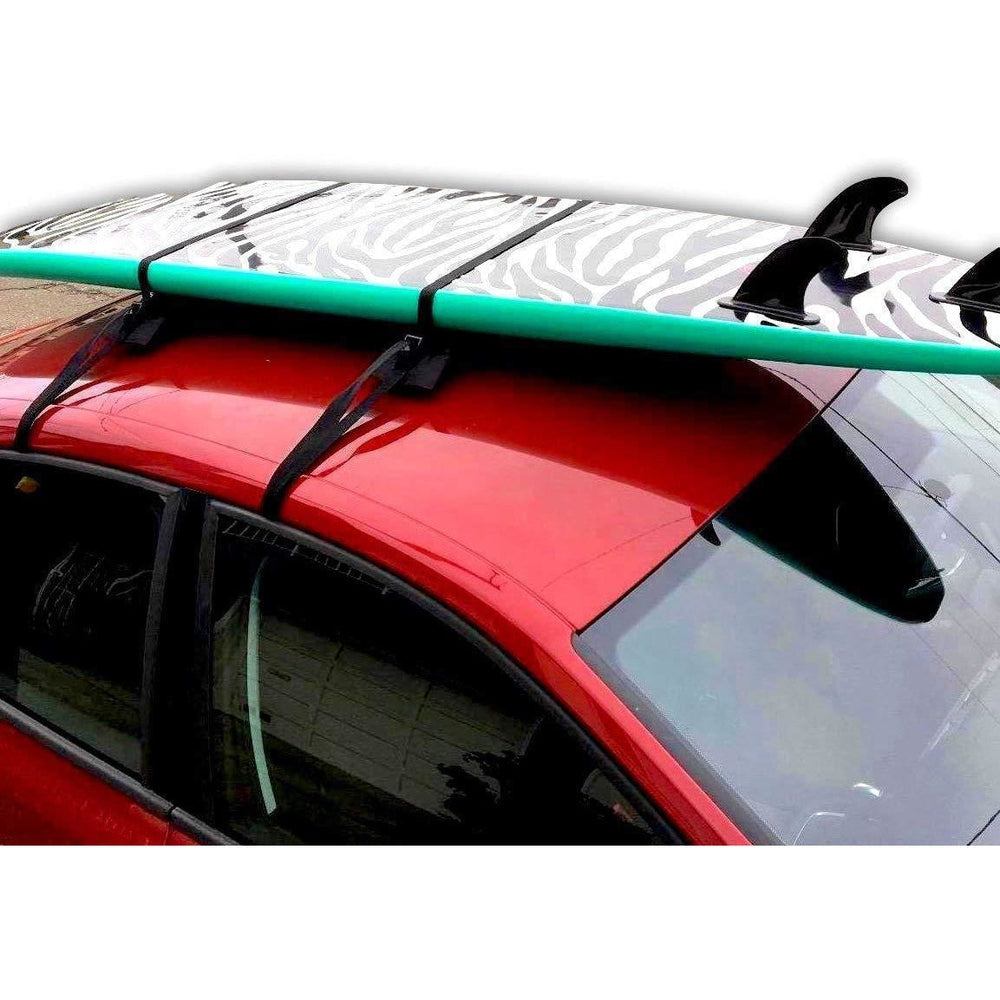 Dorsal Universal Surfboard Car Roof Wrap Soft Rack Padded System Holds Up To 3 Boards Fits Any Car Neoprene Buckle Covers Prevent Damage Pack Of 2 7