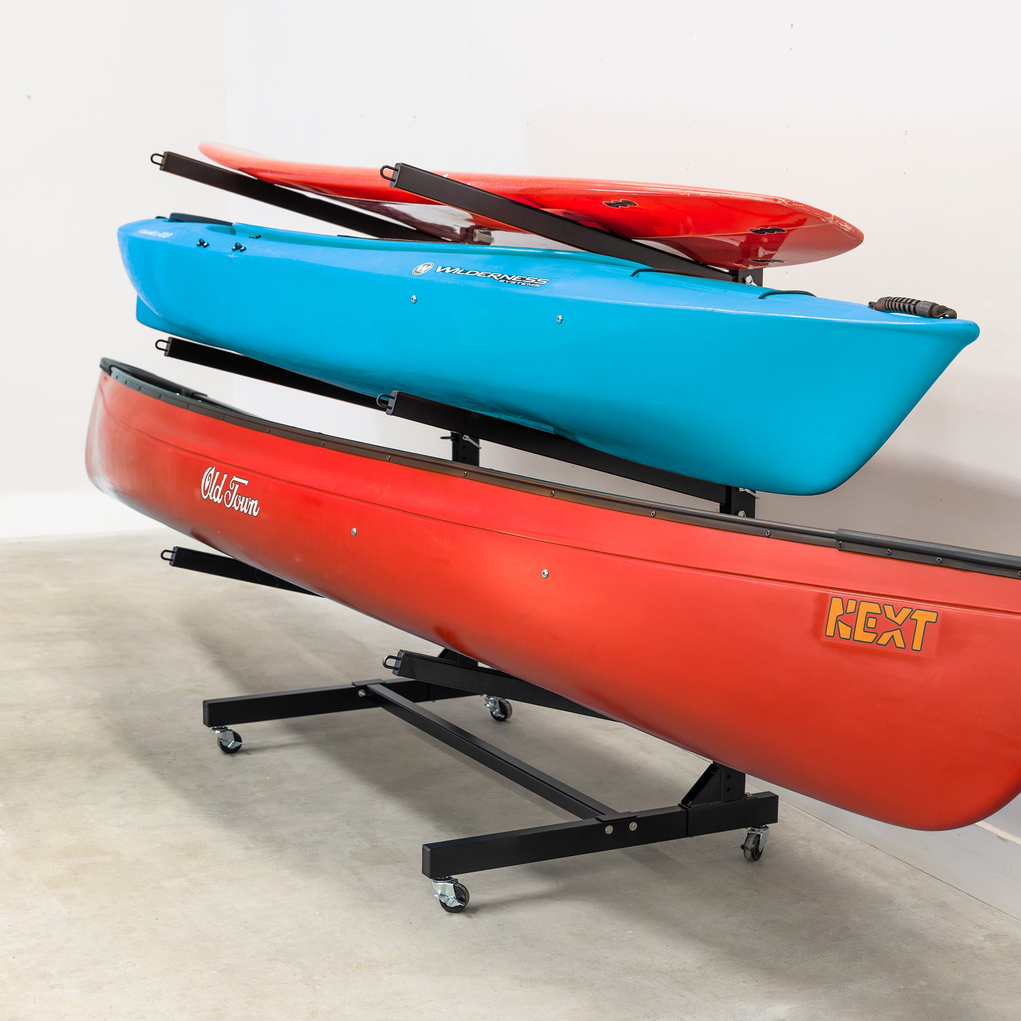 G Watersport 3 Wheeled Kayak Storage Rack