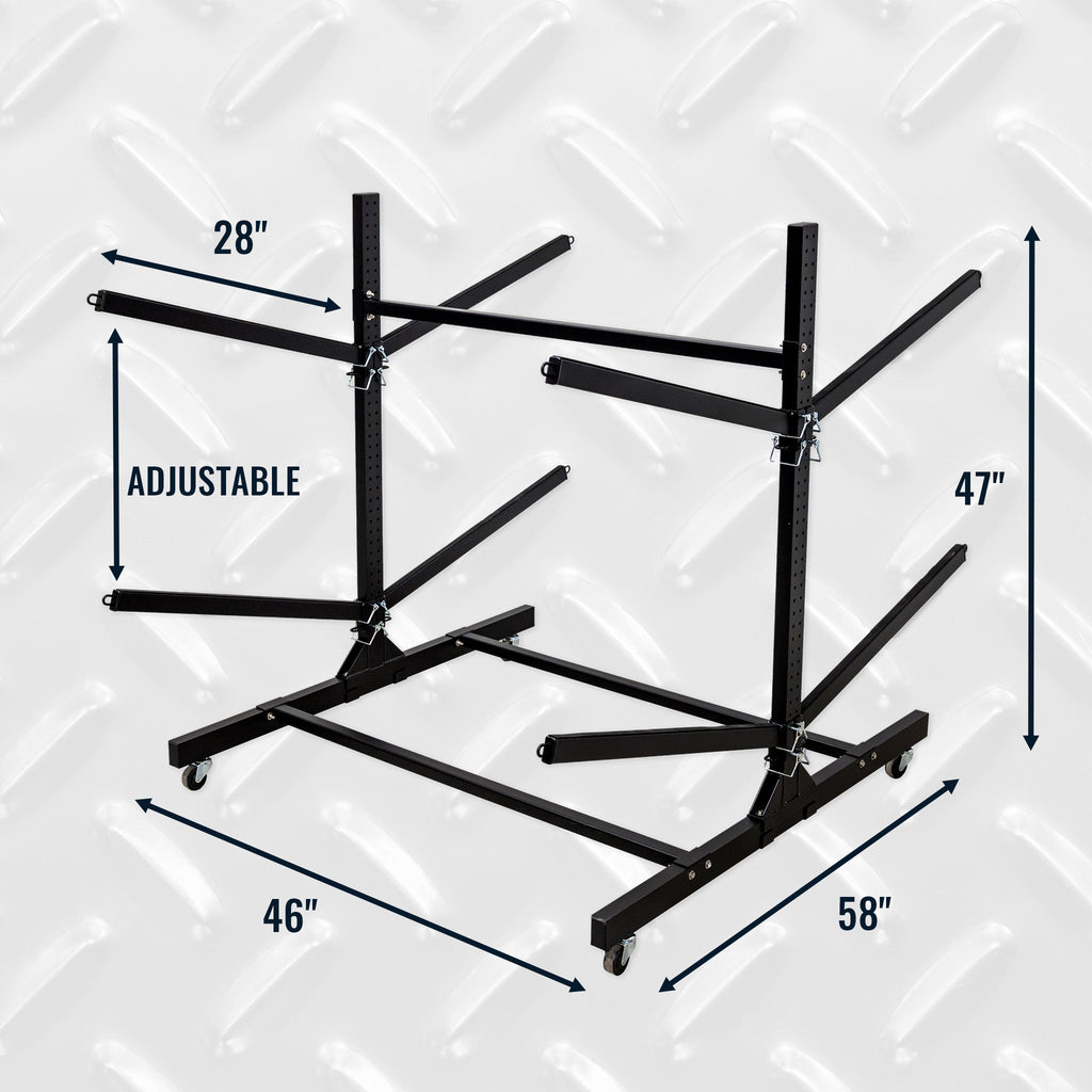 G Watersport Double Sided 4 Wheels Dims