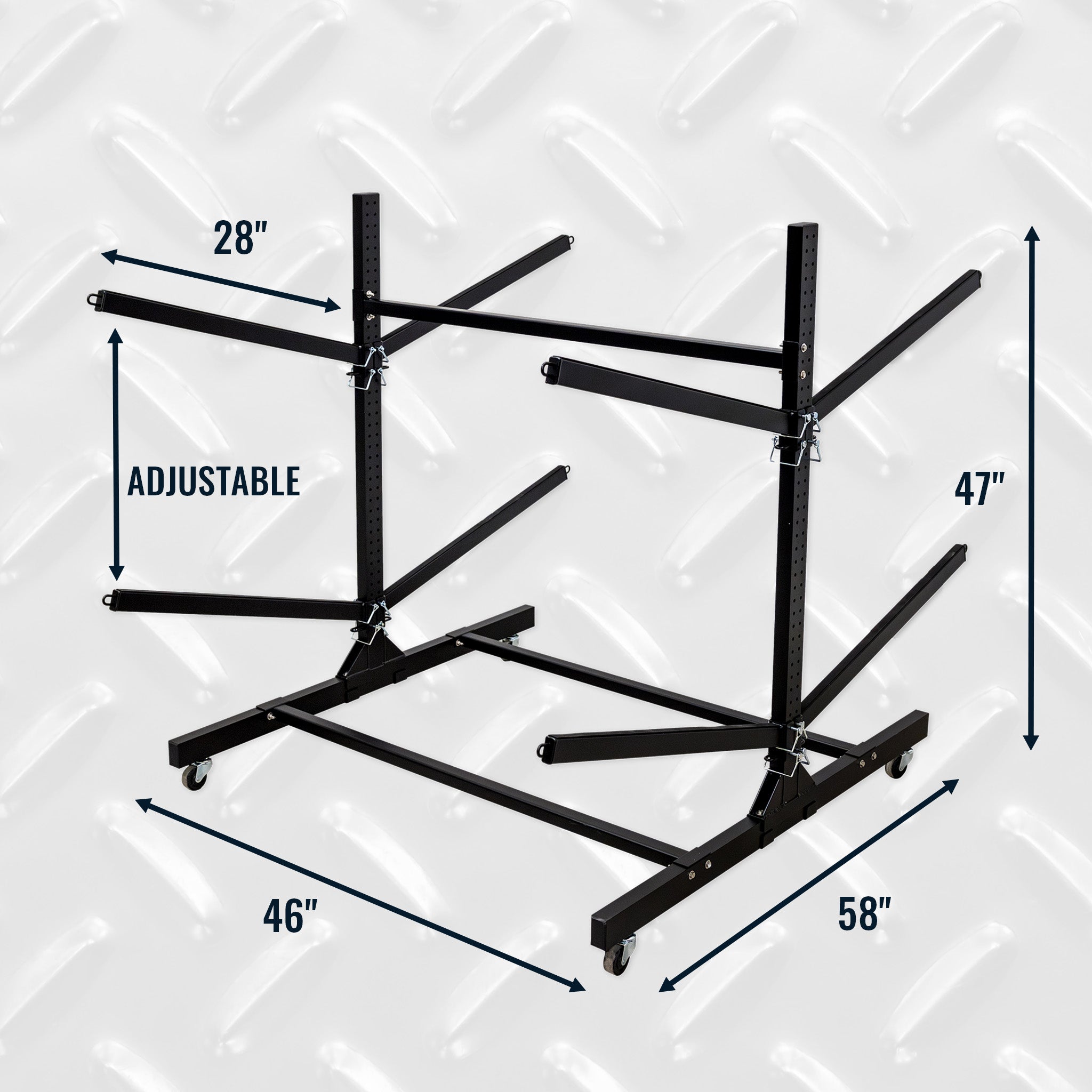 G Watersport Double Sided 4 Wheels Dims