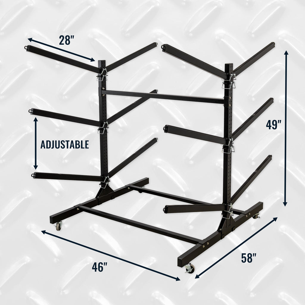 G Watersport Double Sided 6 Wheels Dims