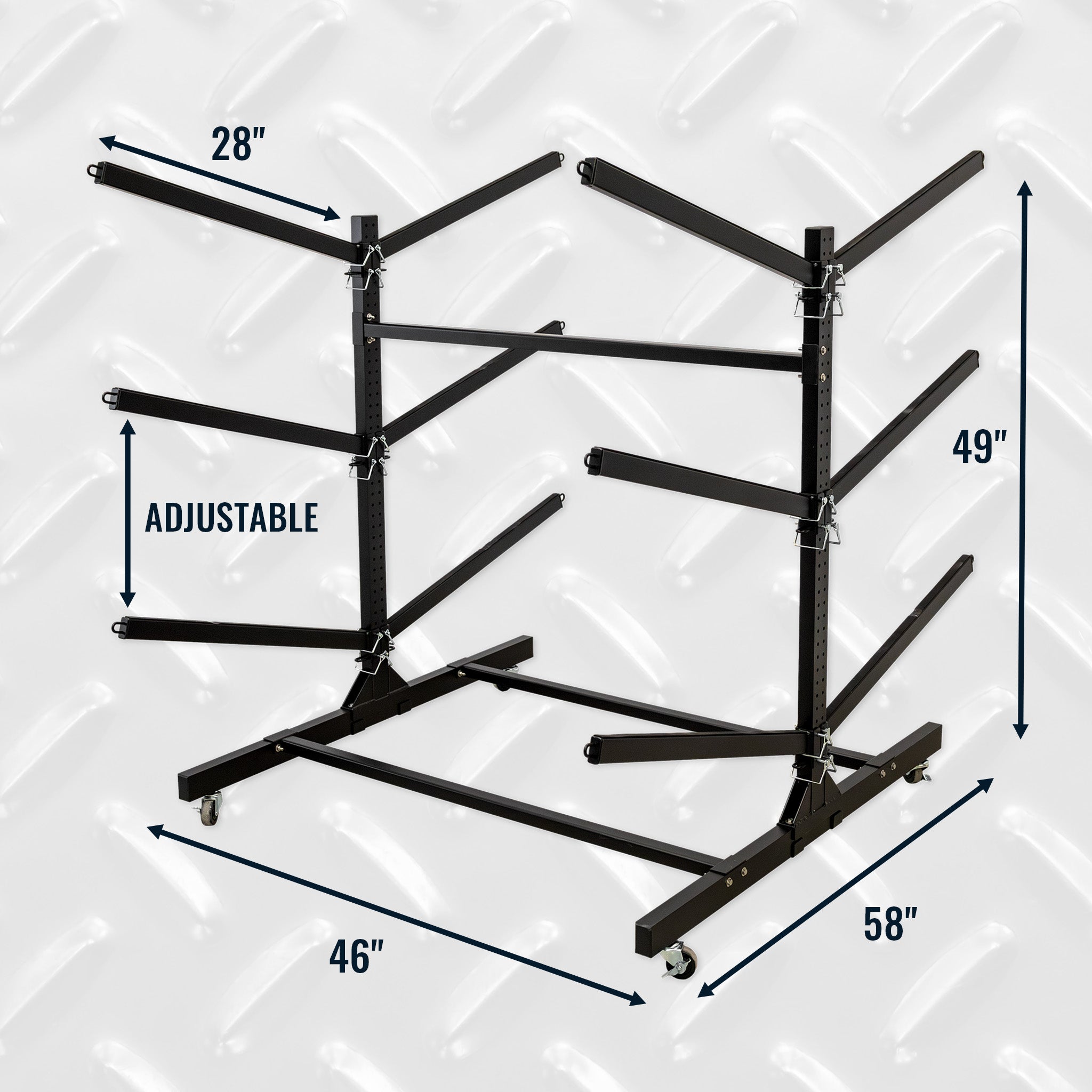G Watersport Double Sided 6 Wheels Dims