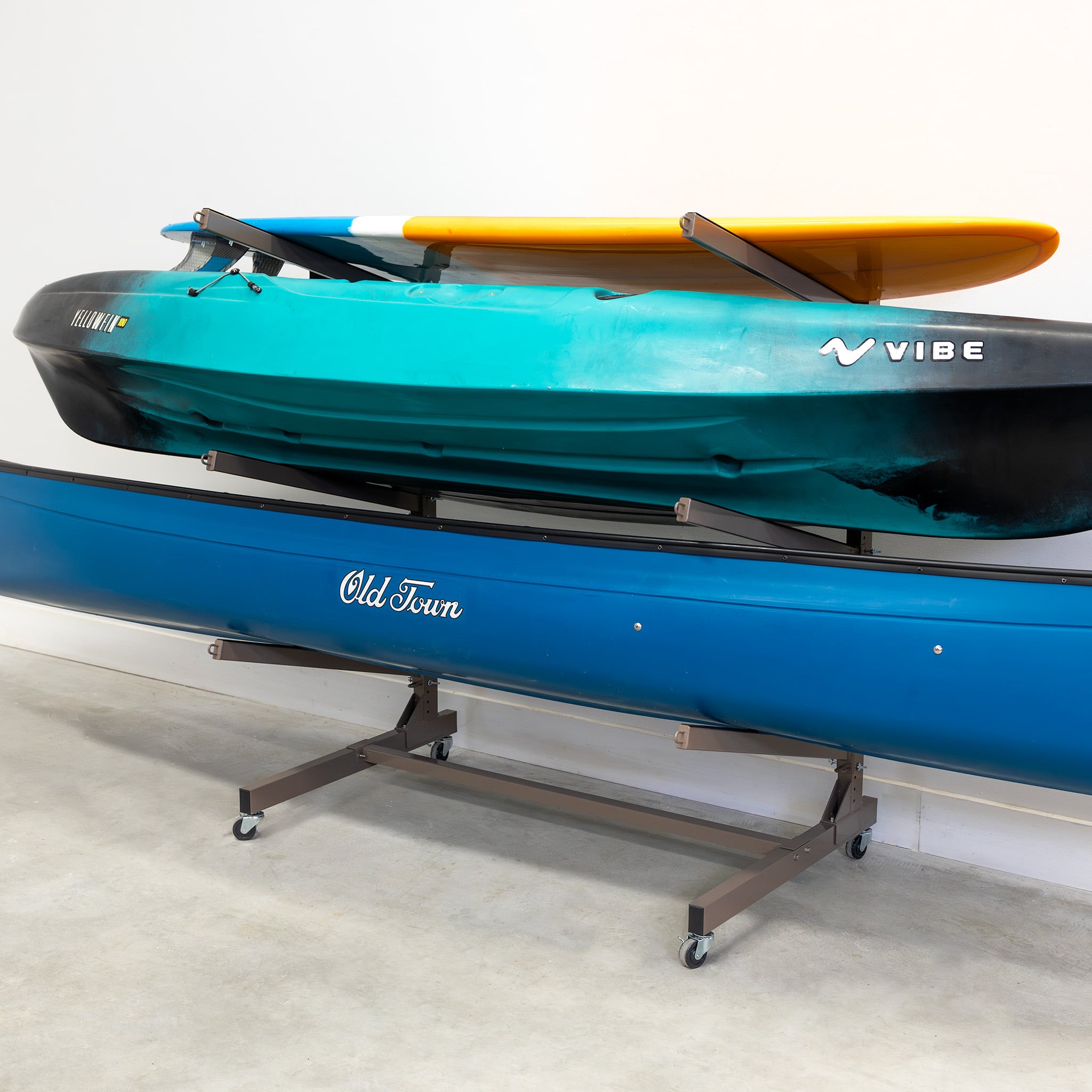 G Watersport Mud 3 Wheels Rolling Kayak Stand