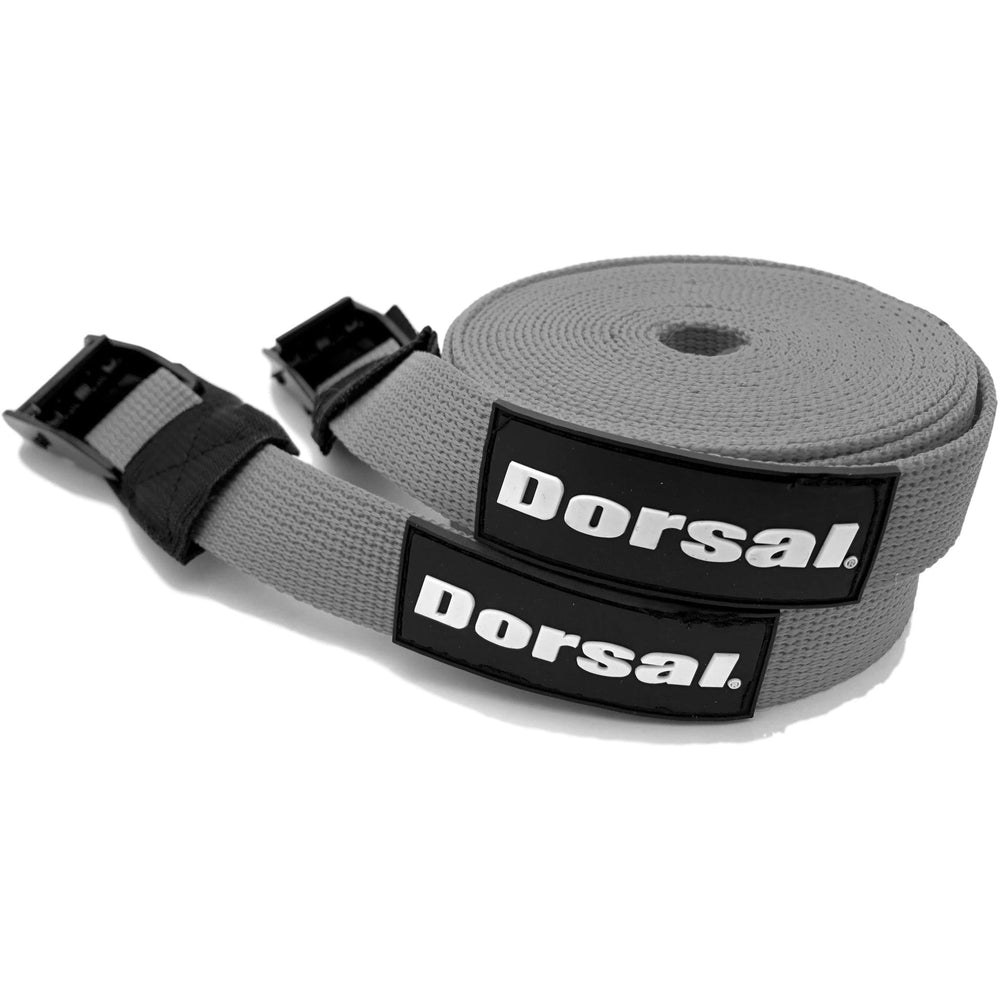 Dorsal Tie Down Straps For Roof Rack Pads Crossbars Pack Of 2 Holds Surfboards Kayaks Canoes Paddleboards 9