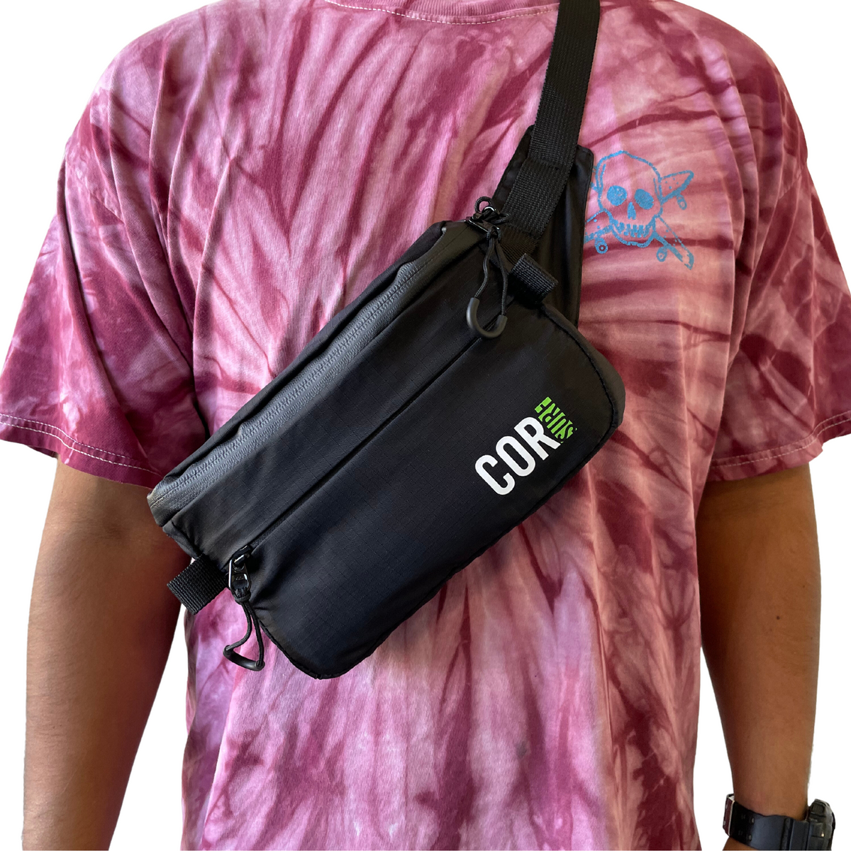 Hip Pack Weather Resistant Waist Pack Black