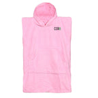 Kids Changing Poncho Pink Cor Surf