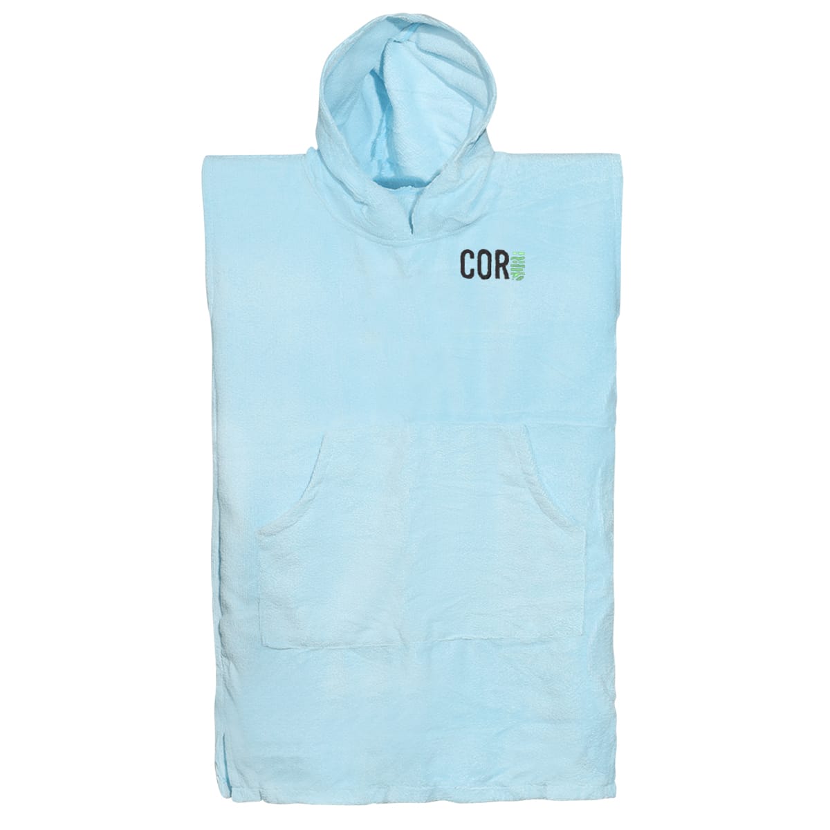 Kids Changing Poncho Towel Light Baby Blue Cor Surf