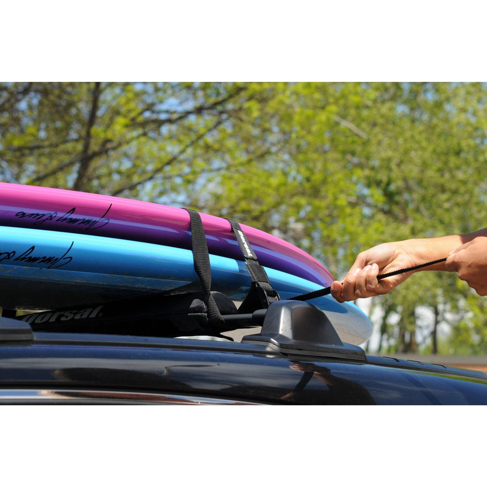 Dorsal Aero Roof Rack Pads 28 Inch Wide With Locking Straps Pack Of 4 For Car Surfboard Kayak Sup Long 2