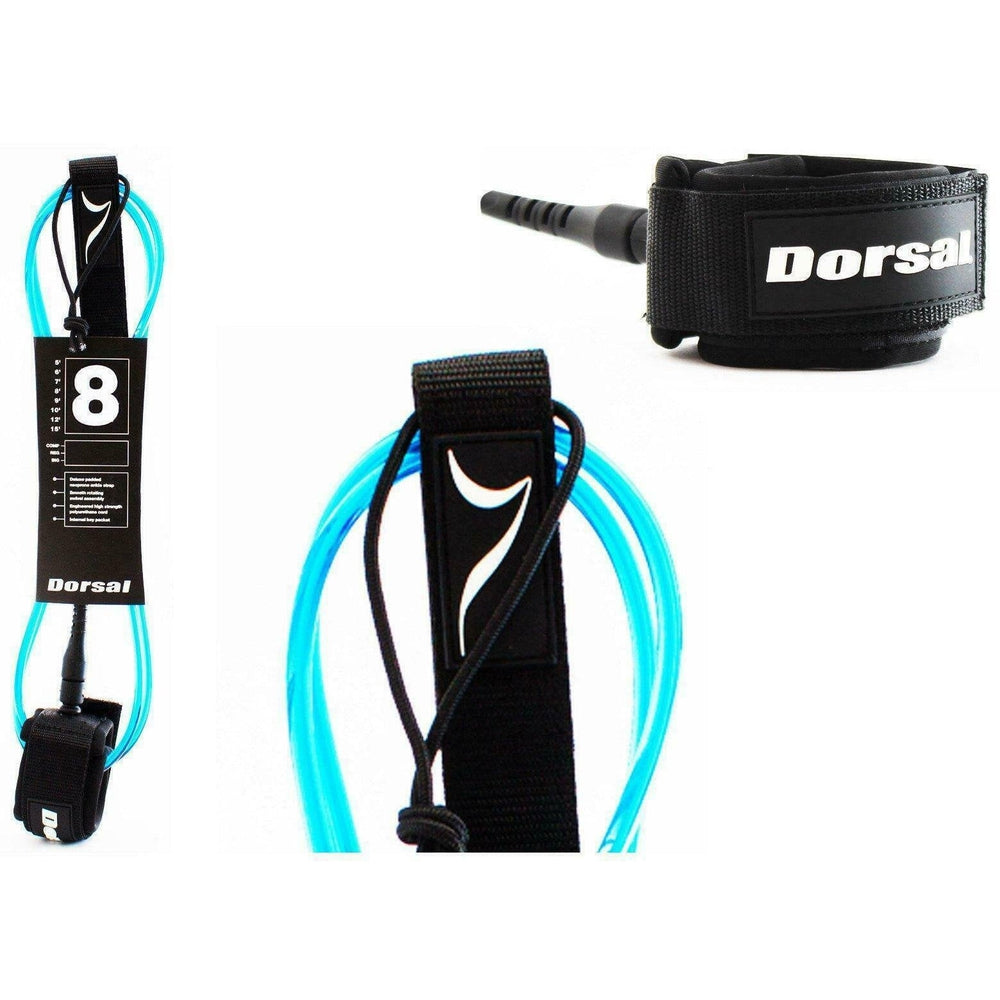 Dorsal Surf Leash For Surfboard Longboard Sup Leg Rope 2 2