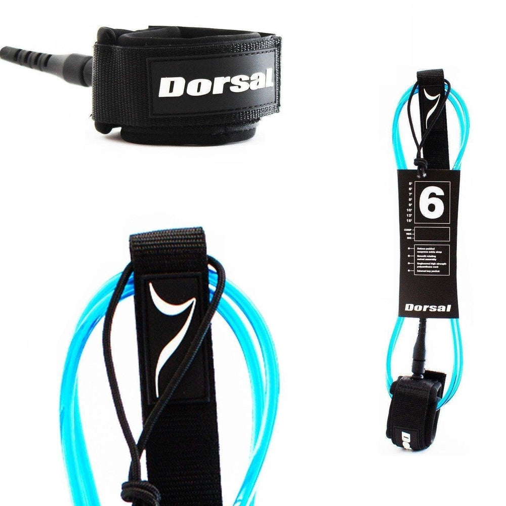 Dorsal Surf Leash For Surfboard Longboard Sup Leg Rope 2 16