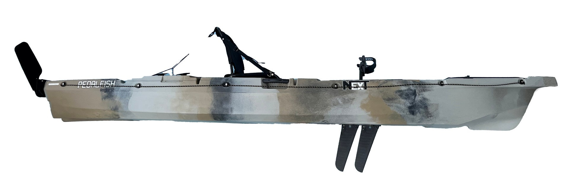 Next Pedal Fish 12 Driftwood