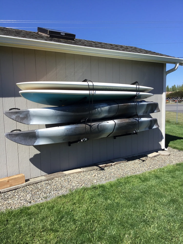 Outdoor Wall Rack 46 Inch Adjustable Height Kayak Sup 8