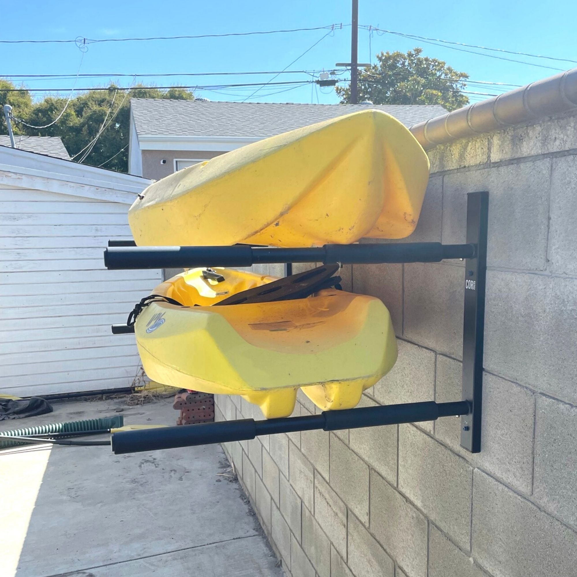 Double Sup Longboard Paddleboard Wall Storage Rack 3