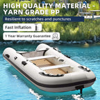Portable Inflatable Dinghy Boat Kit With Accessories Sak93784 Durability