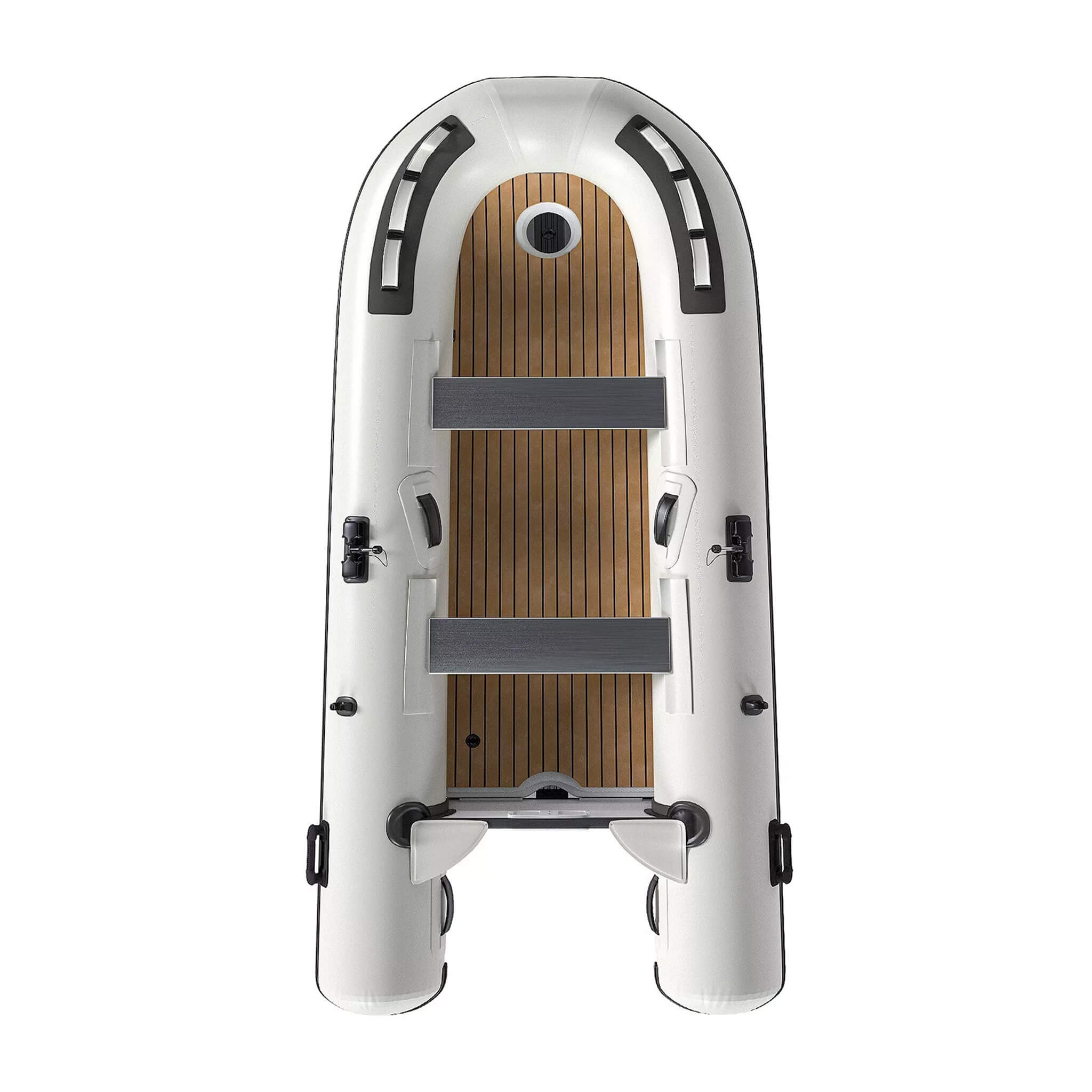 Portable Inflatable Dinghy Boat Kit With Accessories Sak93784 Top View