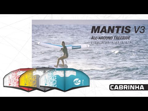 2023 Cabrinha 03 Mantis V3 All-Around Freeride Wing 3.5m, 4m