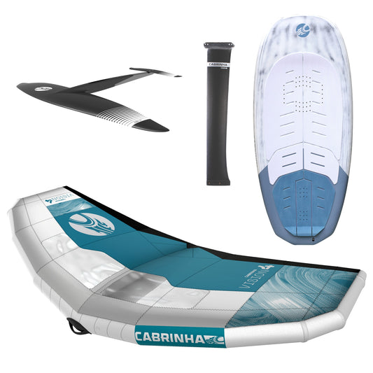Wingfoil Package: Vision V3, 04 Code, X1650/84cm Foil - Progression IV