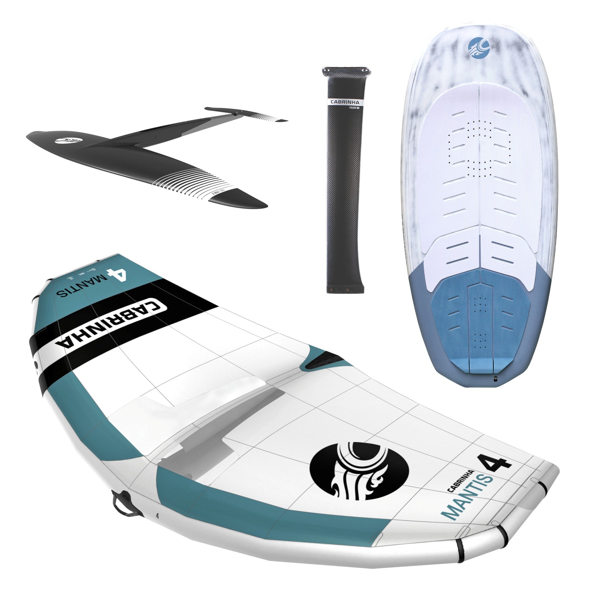 Wingfoil Package: Mantis V4, 04 Code, X1650/84cm Foil - Progression V
