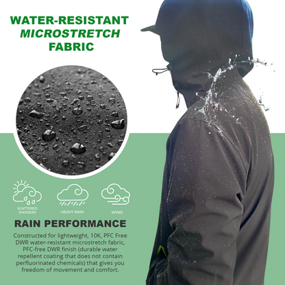 The Huakai Travel Rain Jacket - Unisex