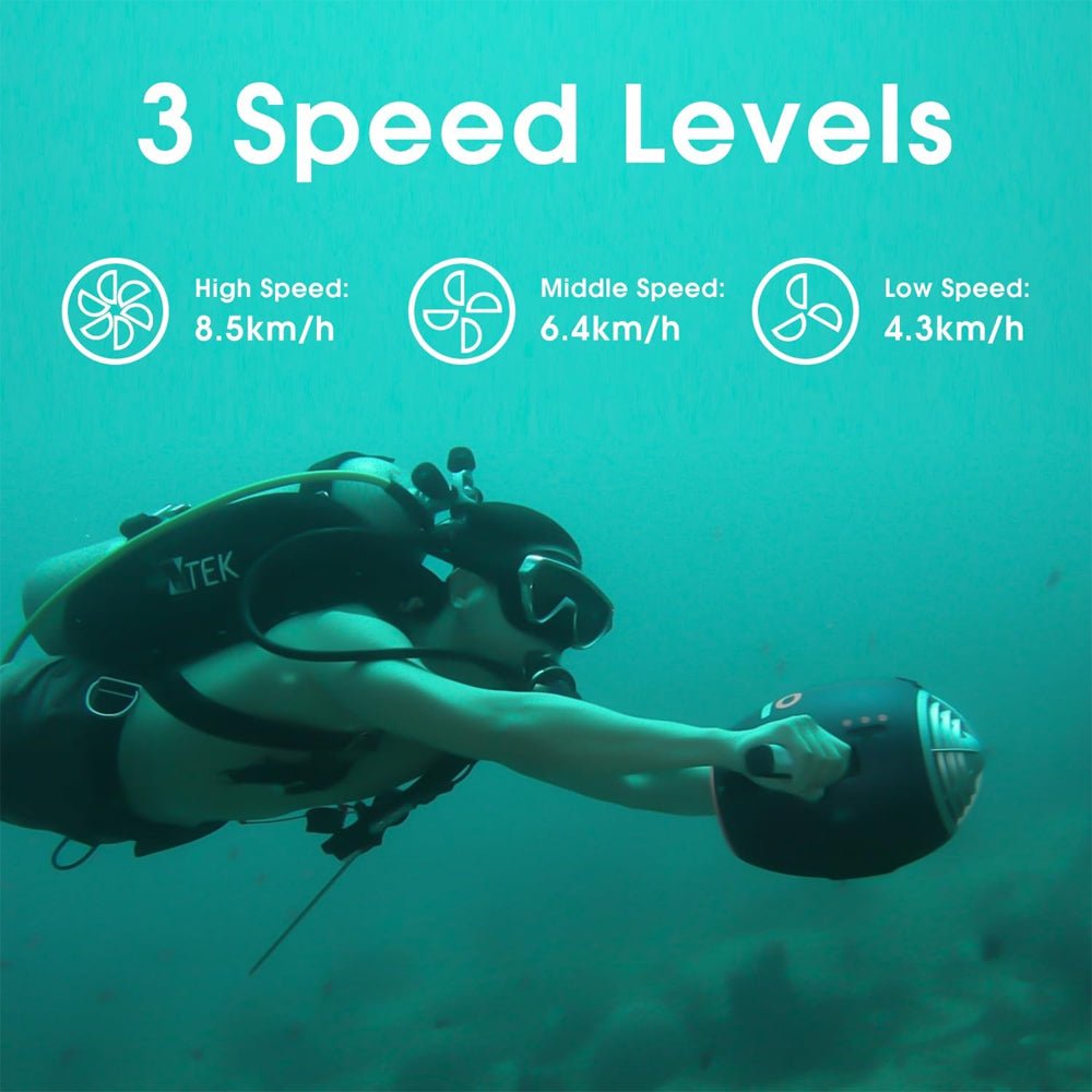 Rbs Warp 10 630W 3 Speed Underwater Sea Scooter For Scuba Diving And Snorkeling 94185736 341348
