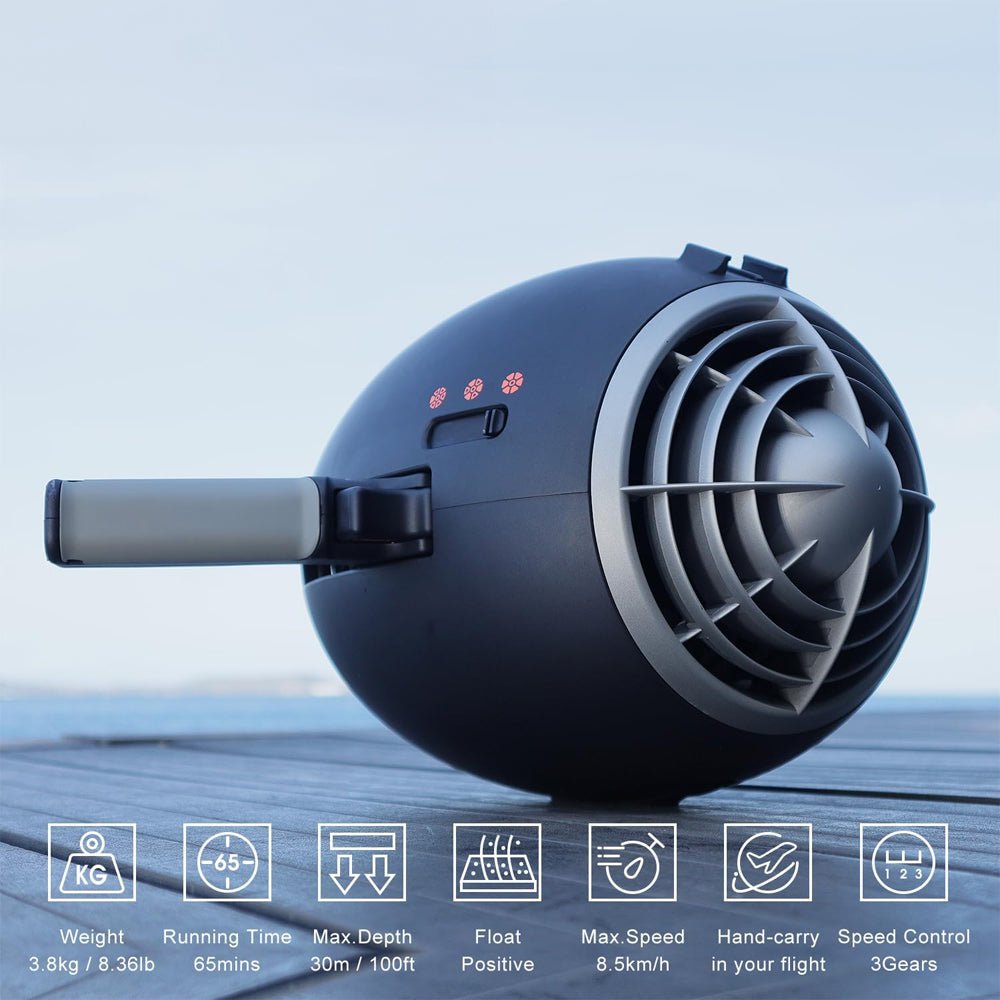 Rbs Warp 10 630W 3 Speed Underwater Sea Scooter For Scuba Diving And Snorkeling 94185736 810266