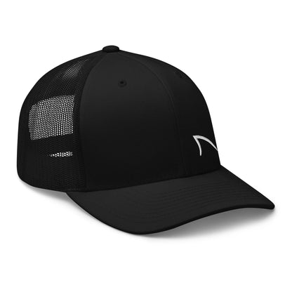 Retro Trucker Hat Black Right Front 63C0Df6A94E5F