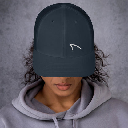 Retro Trucker Hat Navy Front 63C0Df6A9510A