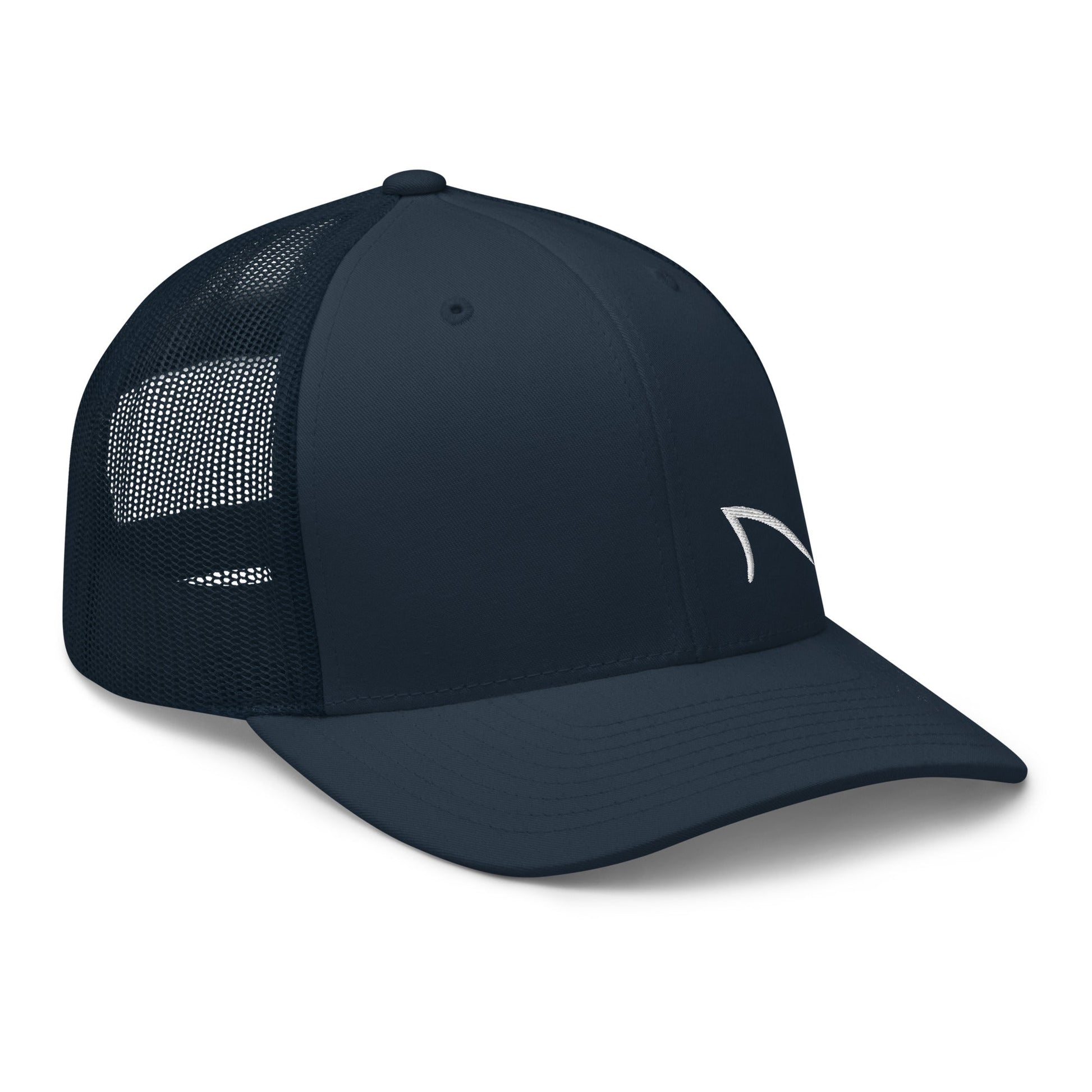 Retro Trucker Hat Navy Right Front 63C0Df6A94Da3