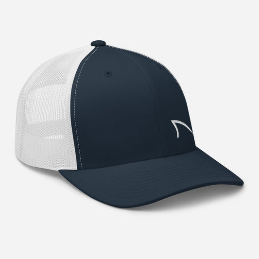 Retro Trucker Hat Navy White Right Front 63C0Df6A94Ca9