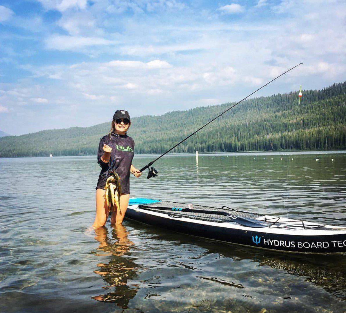 Sale Inflatable Paradise Touring Paddleboard 126X30 Isup Hydrus 977457