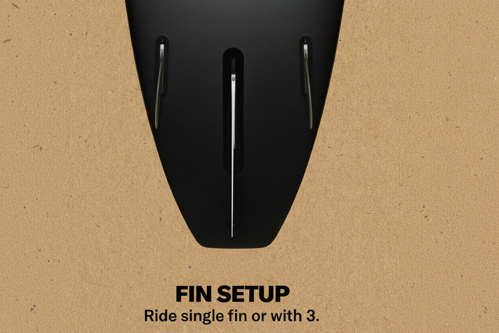 9'6" SanO Longboard Surfboard - Formula Fun