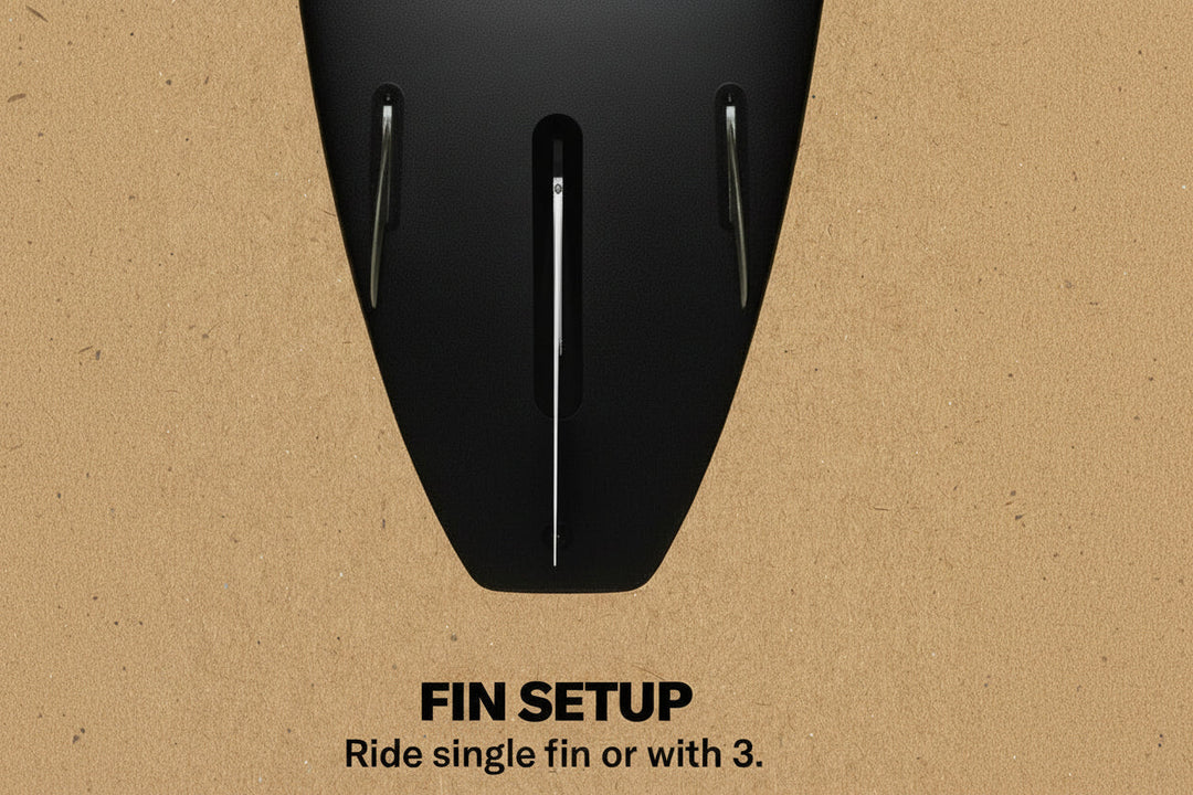 9'6" SanO Longboard Surfboard - Formula Fun