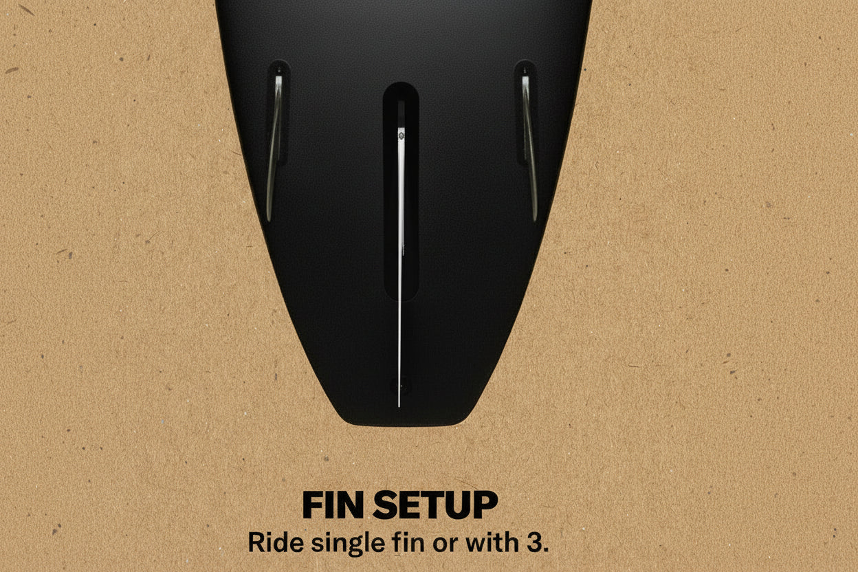 9'6" SanO Longboard Surfboard - Formula Fun