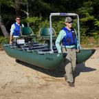 Sea Eagle 375Fc Foldcat 2 Persons Inflatable Fishing Lightweight Pontoon Boat 375Fc Lightweight Sak34652