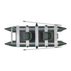 Sea Eagle 375Fc Foldcat 2 Persons Inflatable Fishing Lightweight Pontoon Boat 375Fc Top View Sak34652