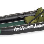Sea Eagle 385Fta Fasttrack 2 Persons Angler Inflatable Hunter Green Fishing Kayak 12Ft 385Fta Fish Ruler Sak80139